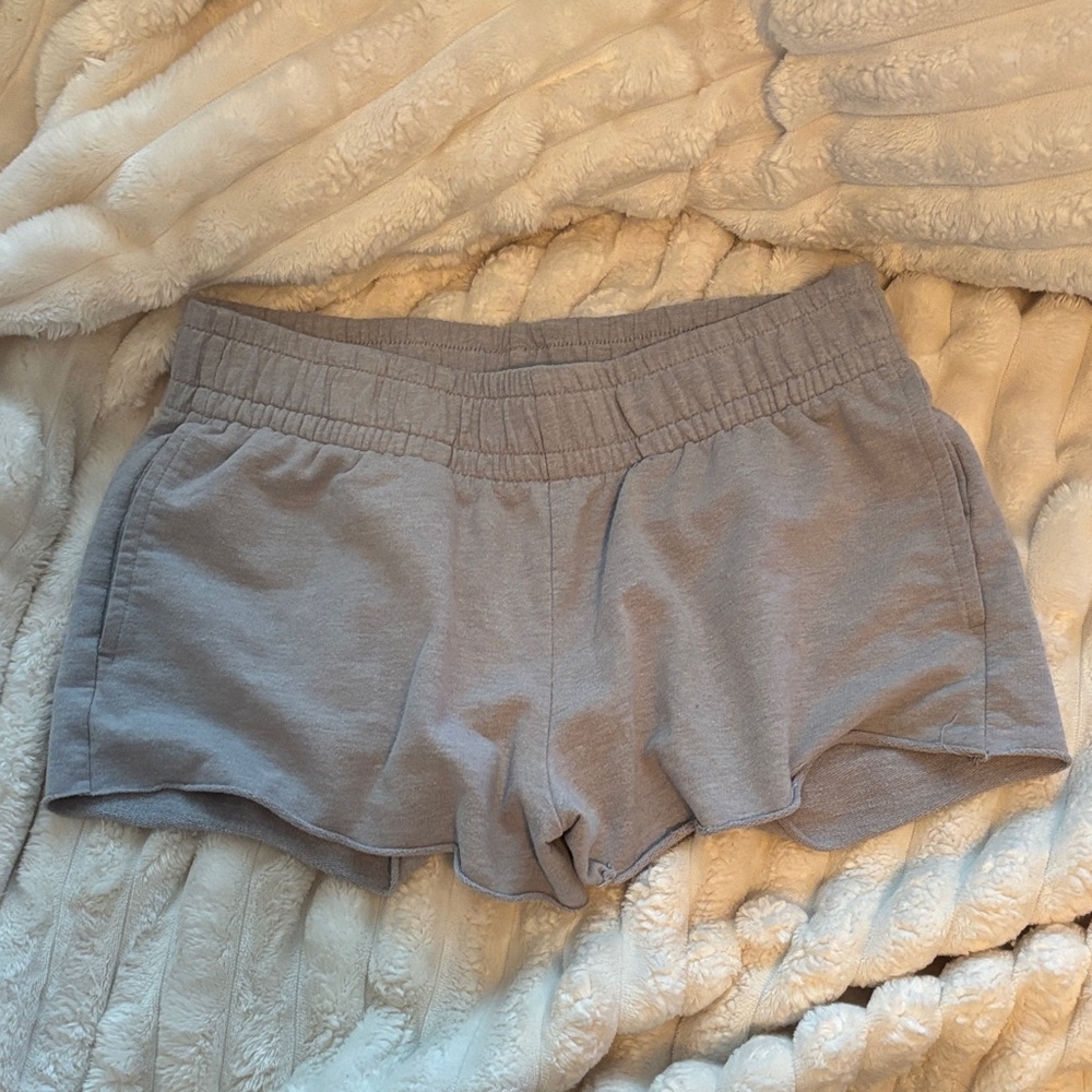 Wild Fable Light Gray Sweat Shorts